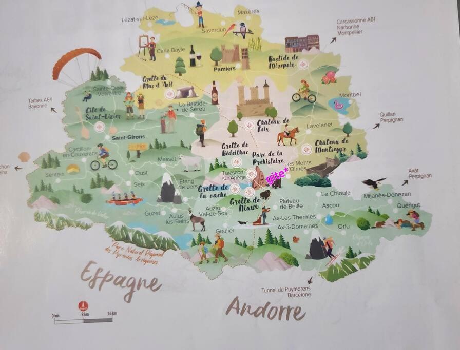 Gite La Grangette De Pauline Mercus-Garrabet Extérieur photo